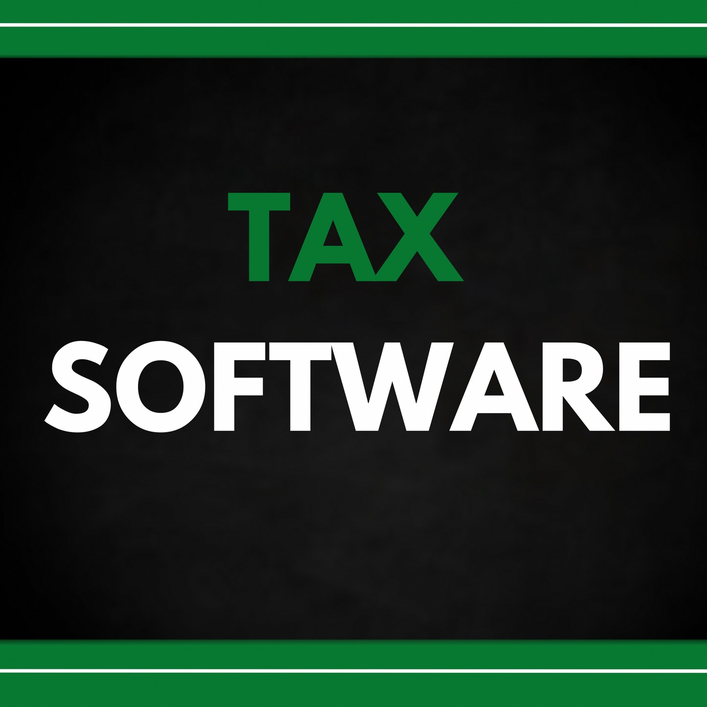 TAX SOFTWARE