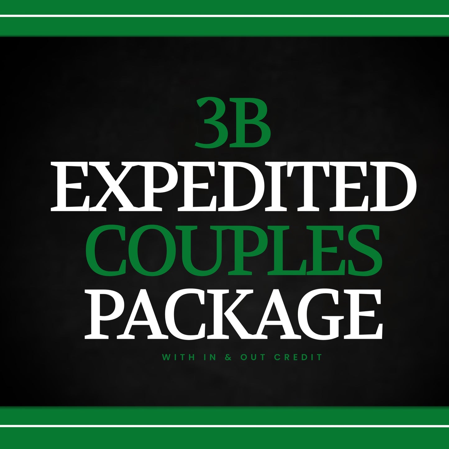 Couples 3B Expedited Bundle Deal