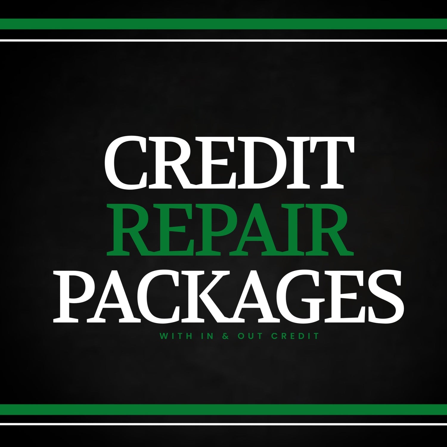 Credit Repair Packages