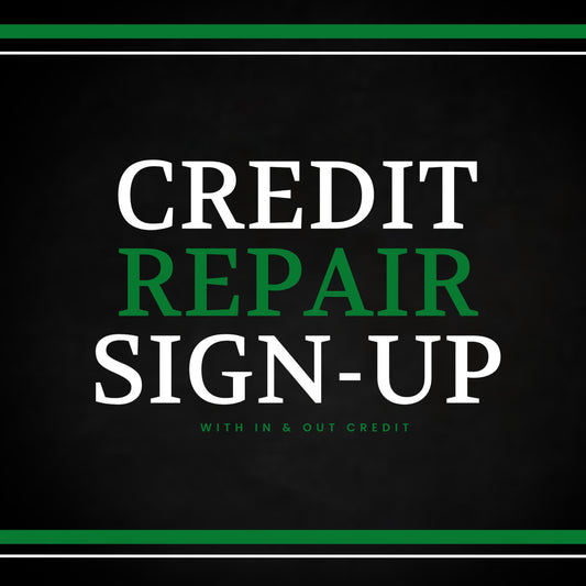 Credit Repair Sign-Up