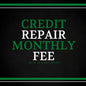 Credit Repair Monthly Fee